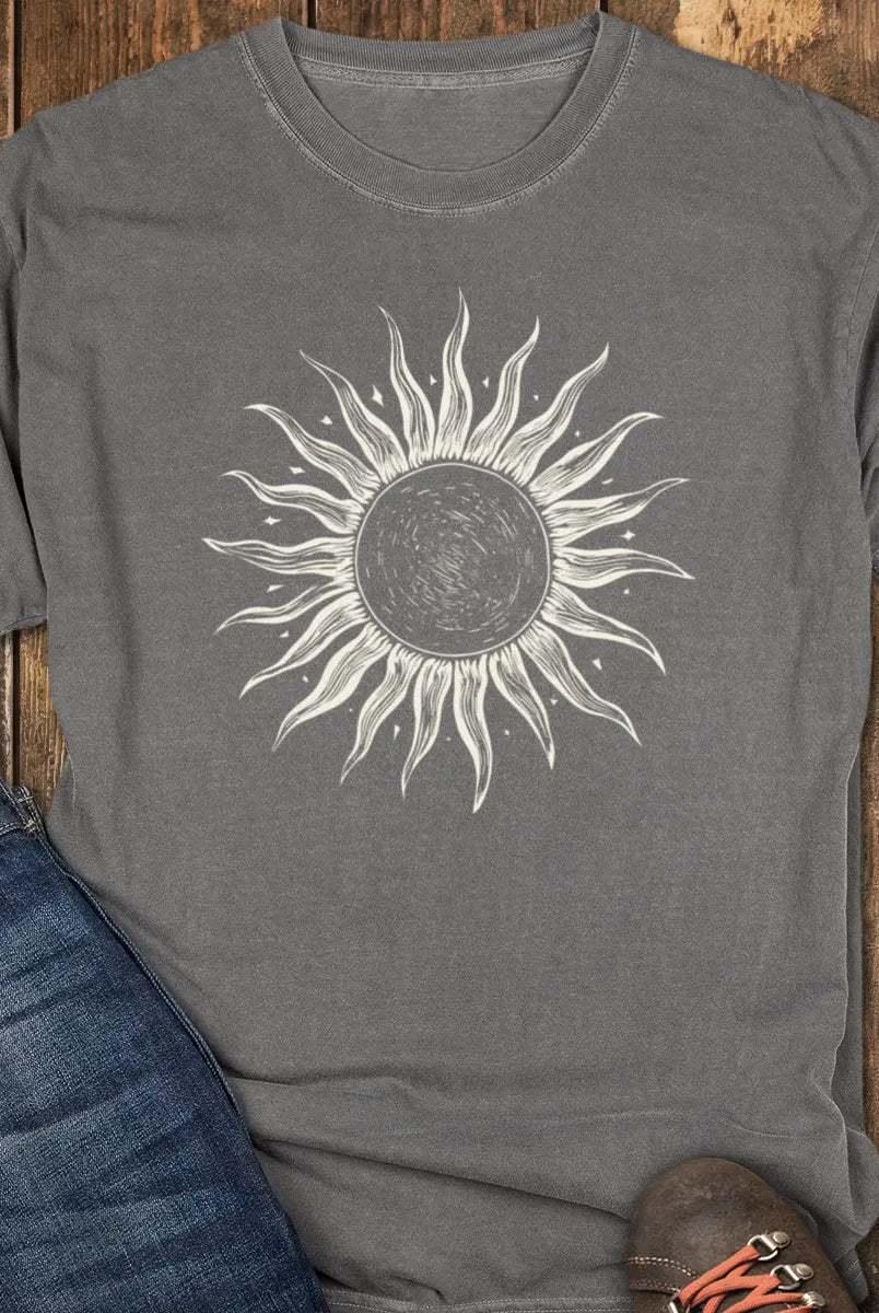 Grayscale Wanderer Tee - Pepper