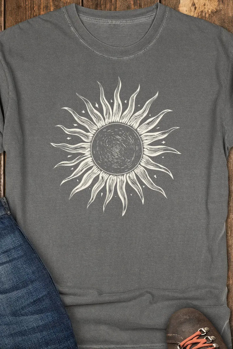 Grayscale Wanderer Tee - Pepper