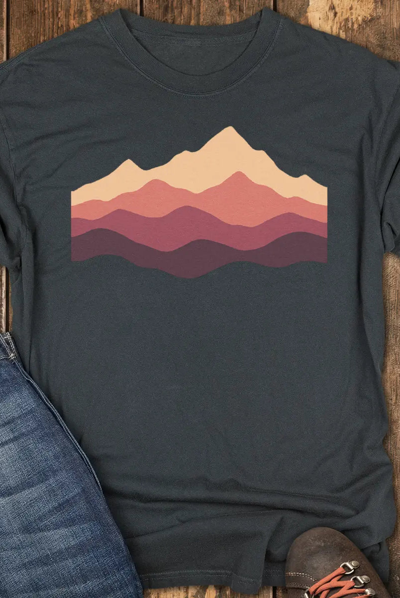 Peak Fade Tee - Black