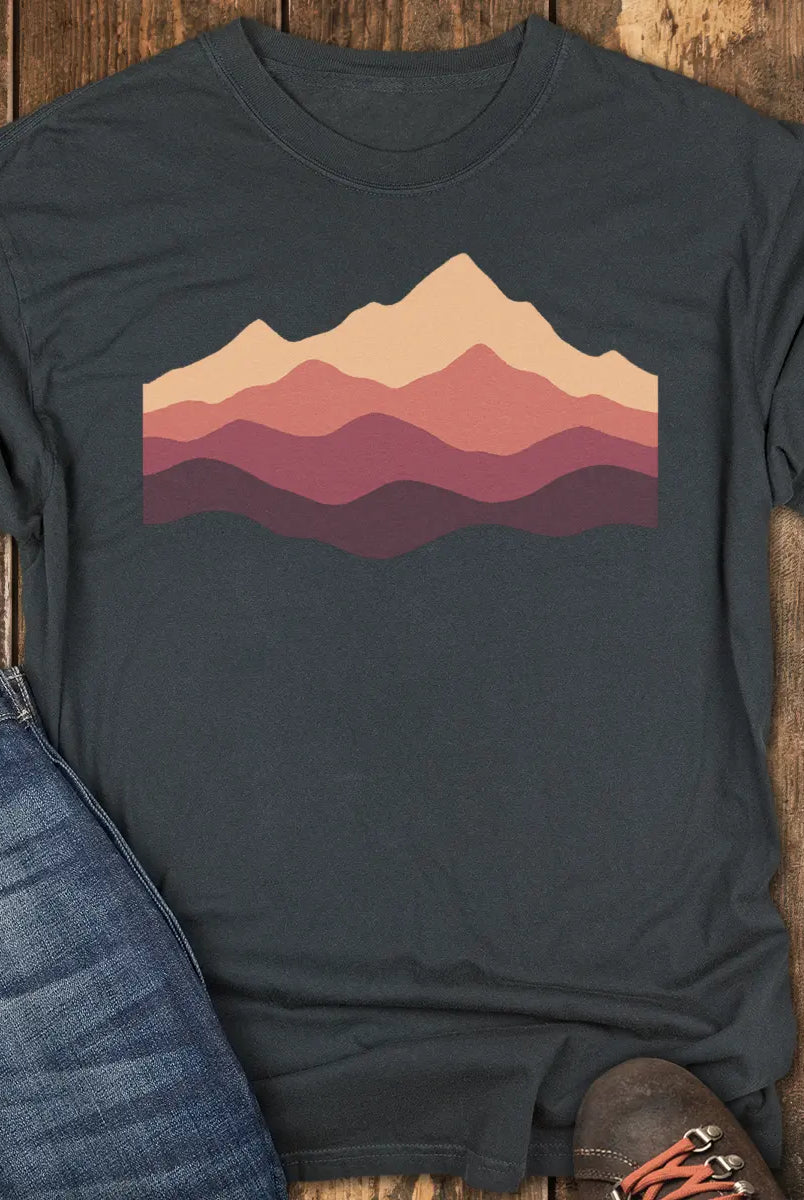 Peak Fade Tee - Black