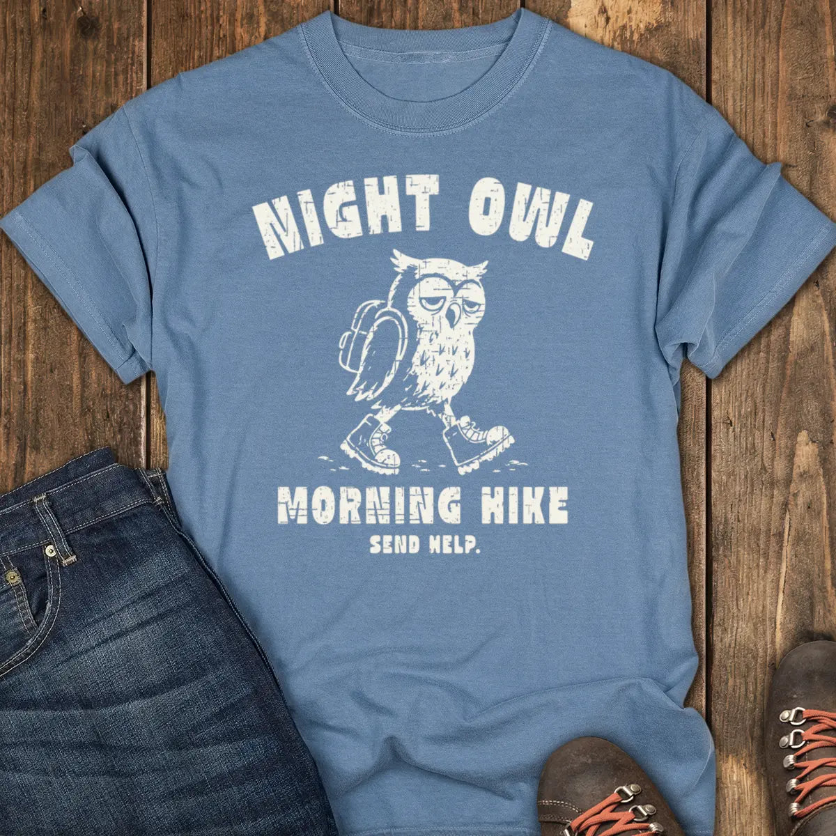 5AM Regret Tee - Blue Jean