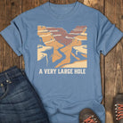 A Very Large Hole Tee - Blue Jean
