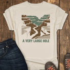 A Very Large Hole Tee - Ivory