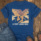 A Very Large Hole Tee - Navy