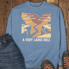 A Very Large Hole Sweatshirt - Blue Jean