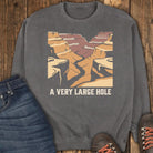 A Very Large Hole Sweatshirt - Pepper