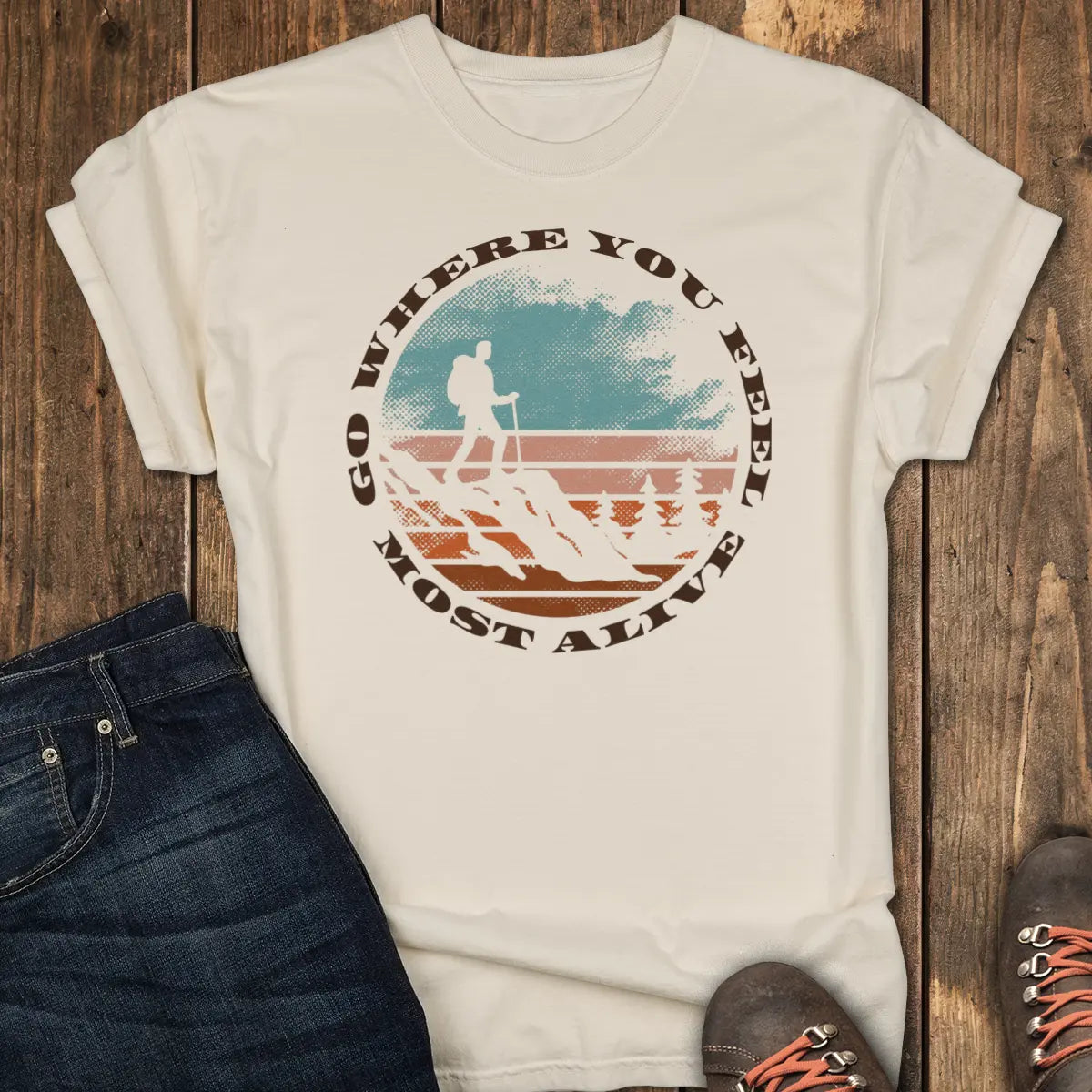 Alive Tee - Ivory