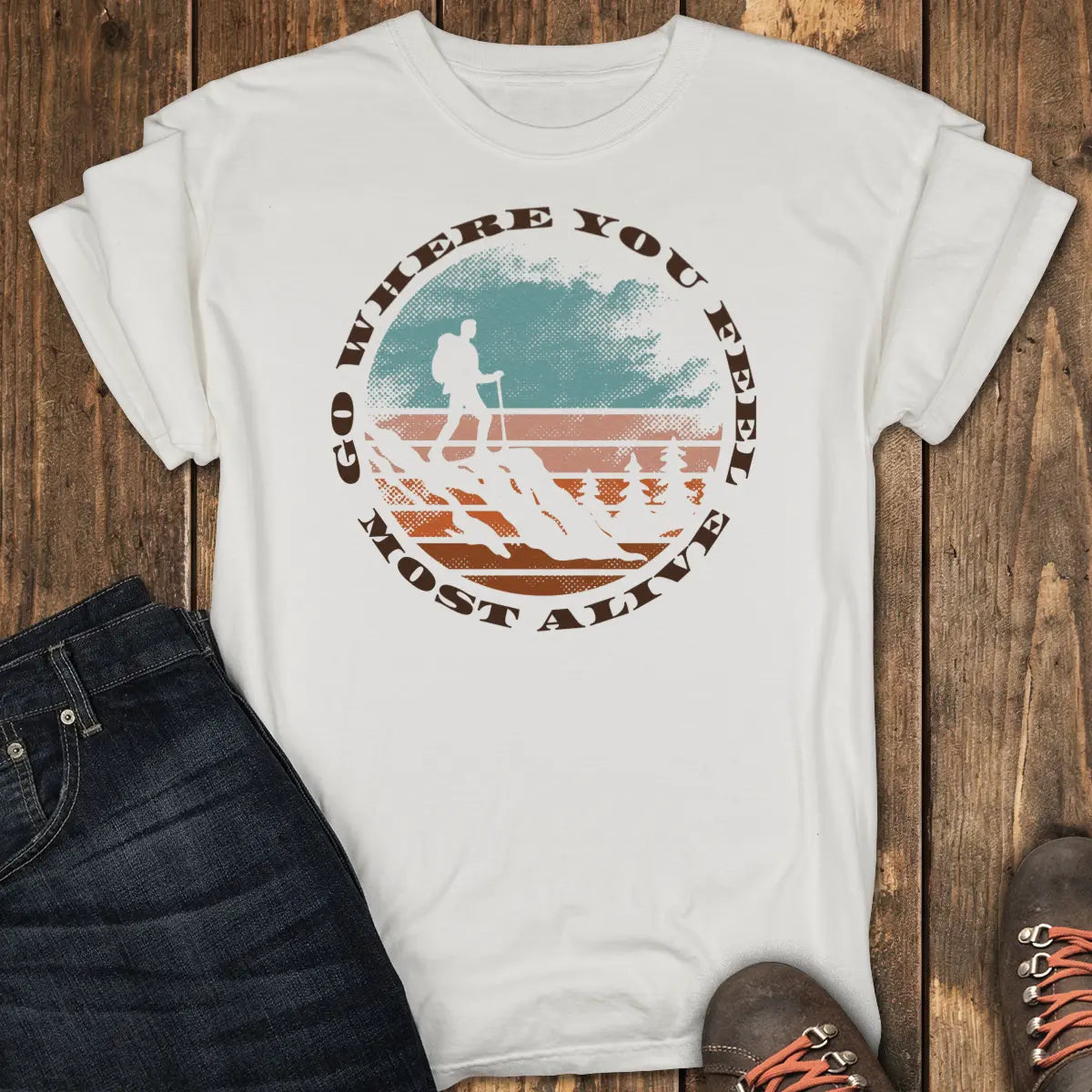 Alive Tee - White