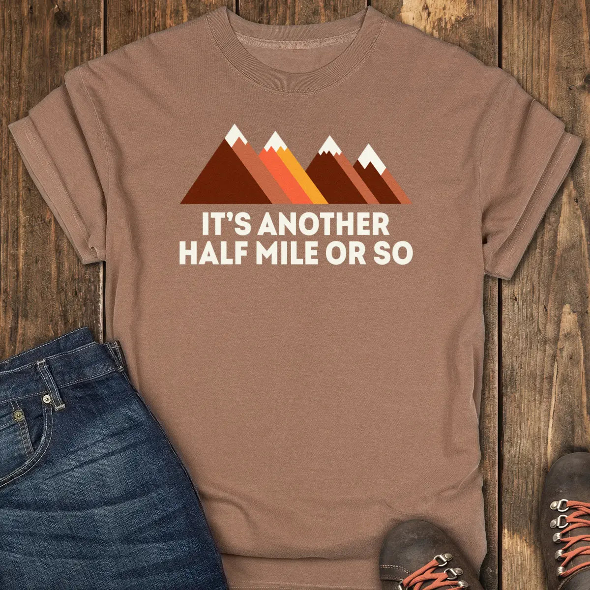 Almost There Tee - Espresso
