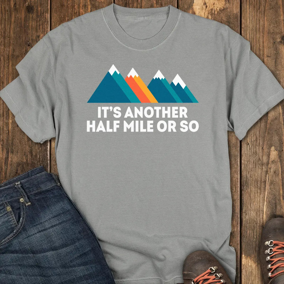 Almost There Tee - Grey