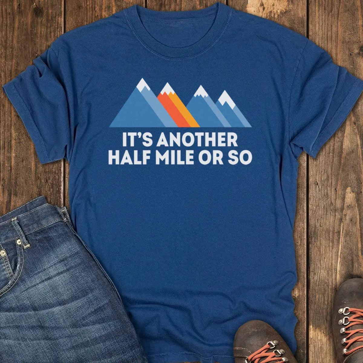 Almost There Tee - Navy