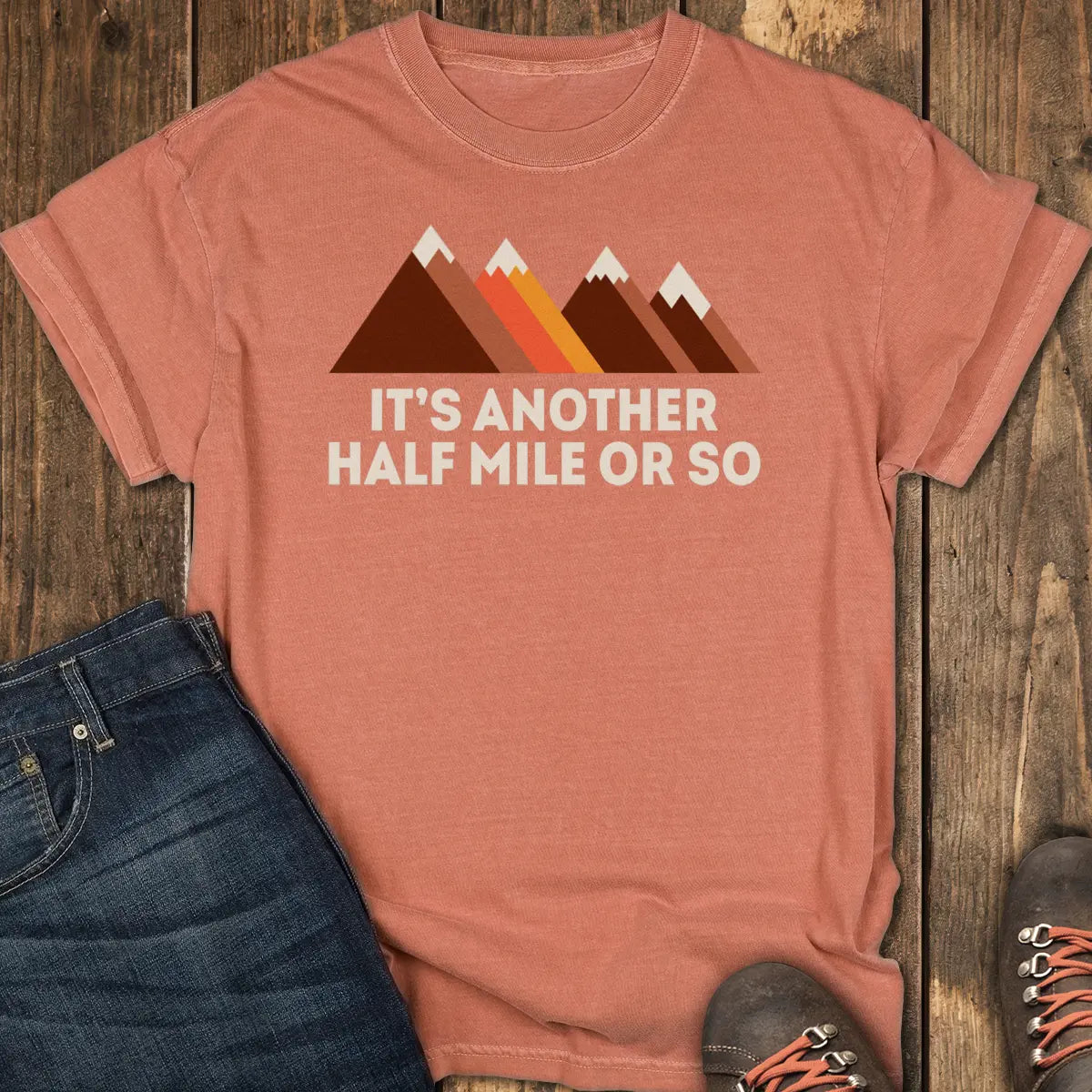 Almost There Tee - Yam