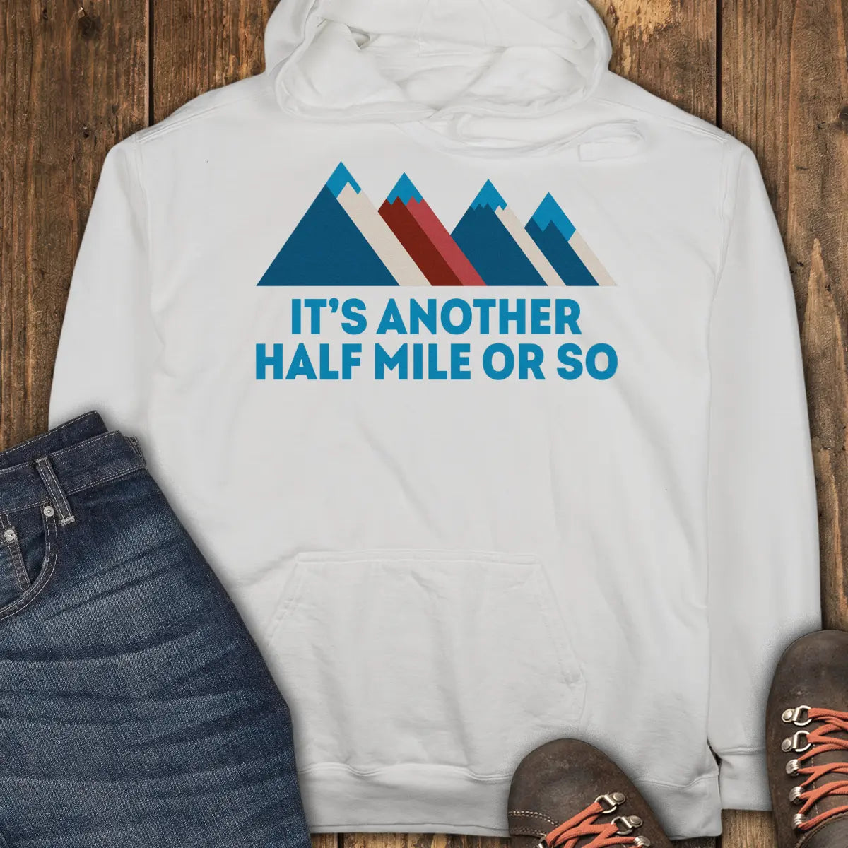 Almost There Hoodie - White