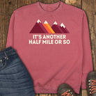 Almost There Sweatshirt - Crimson
