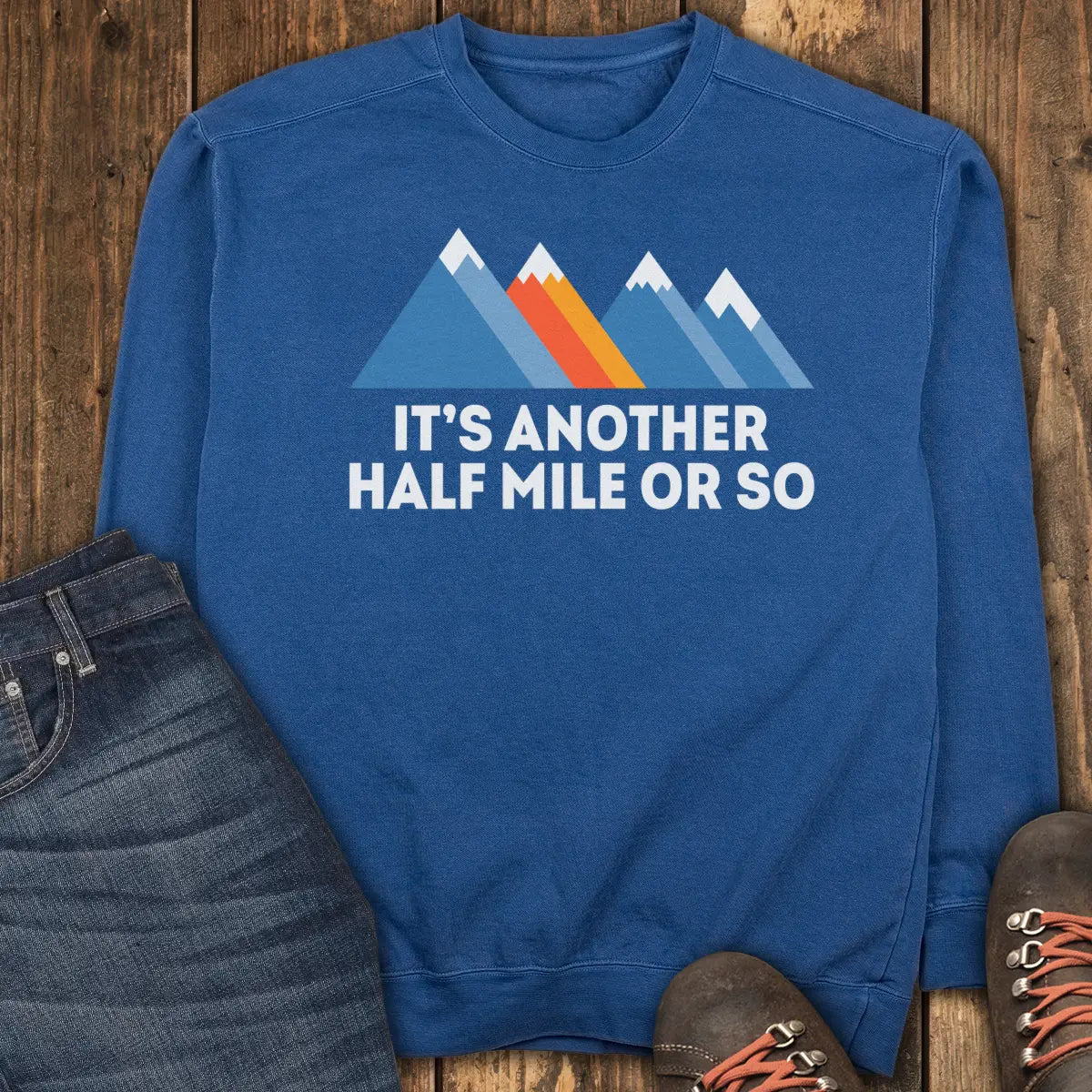 Almost There Sweatshirt - True Navy
