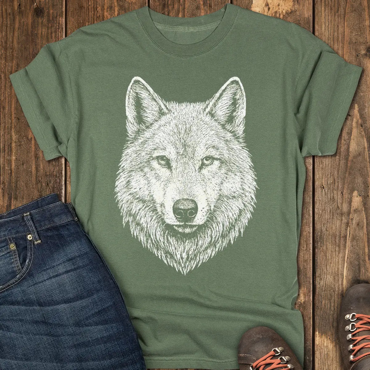Alpha Tee - Moss