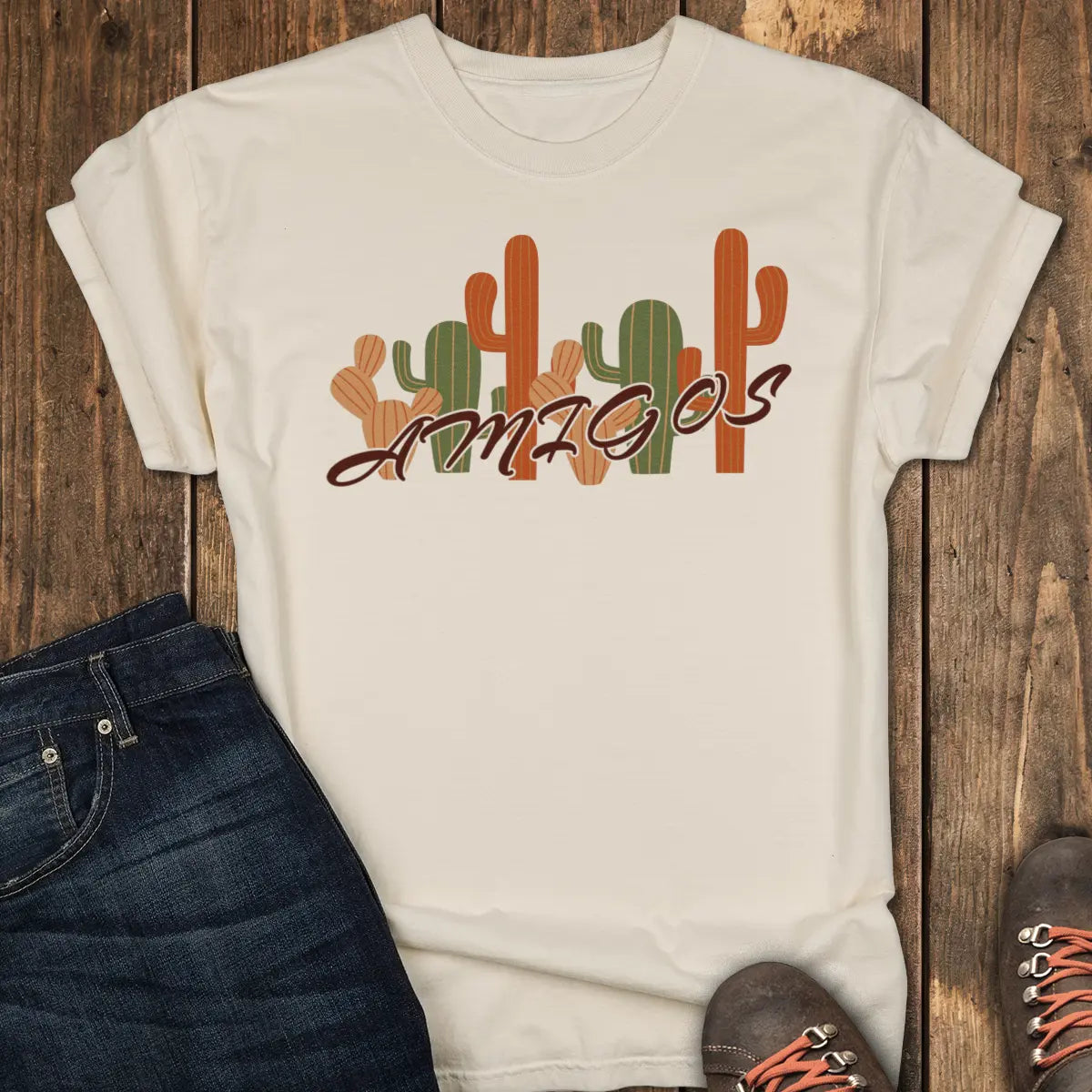 Amigos Tee - Ivory