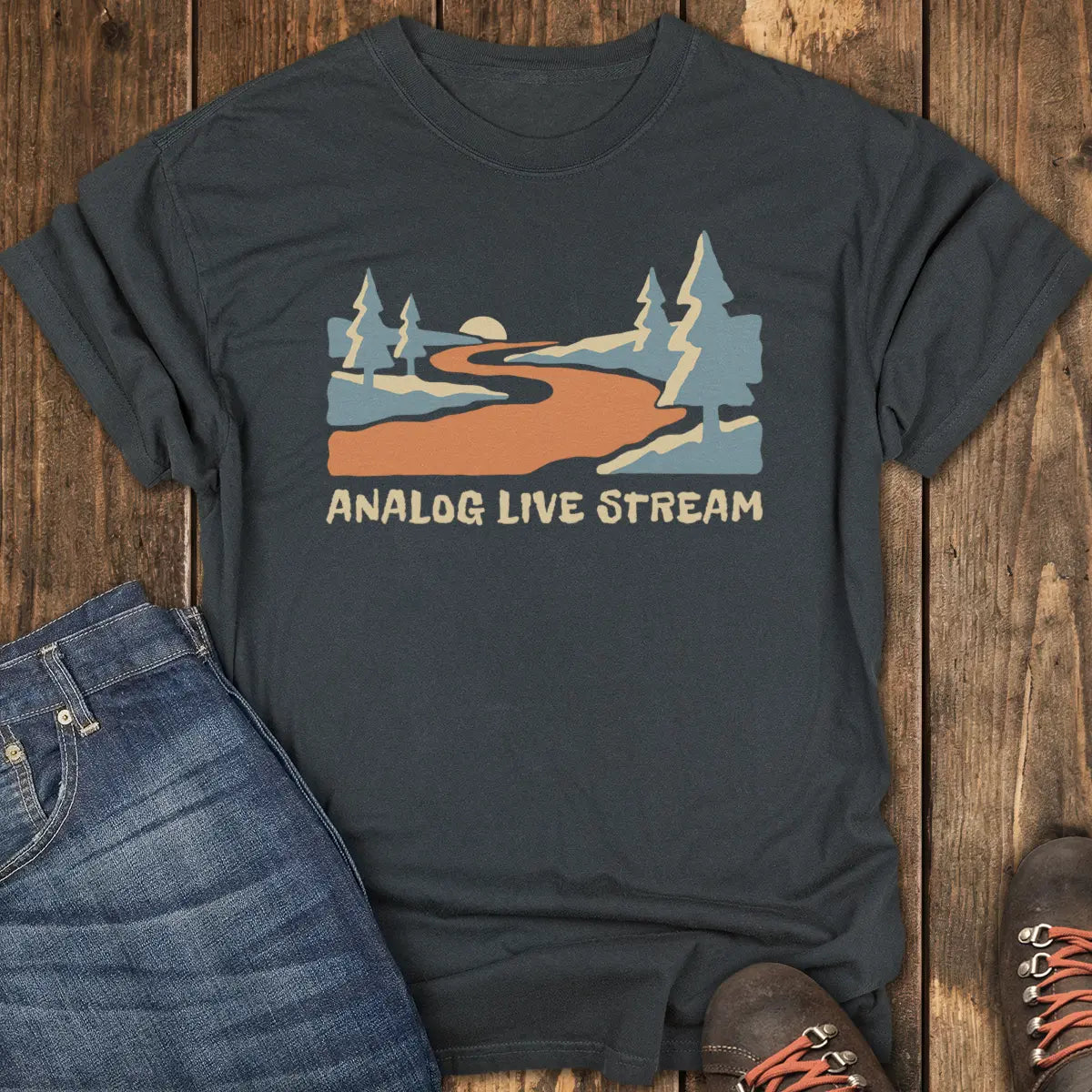 Analog Live Stream Tee - Black