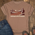 Analog Live Stream Tee - Espresso