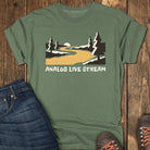 Analog Live Stream Tee - Moss