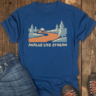 Analog Live Stream Tee - Navy