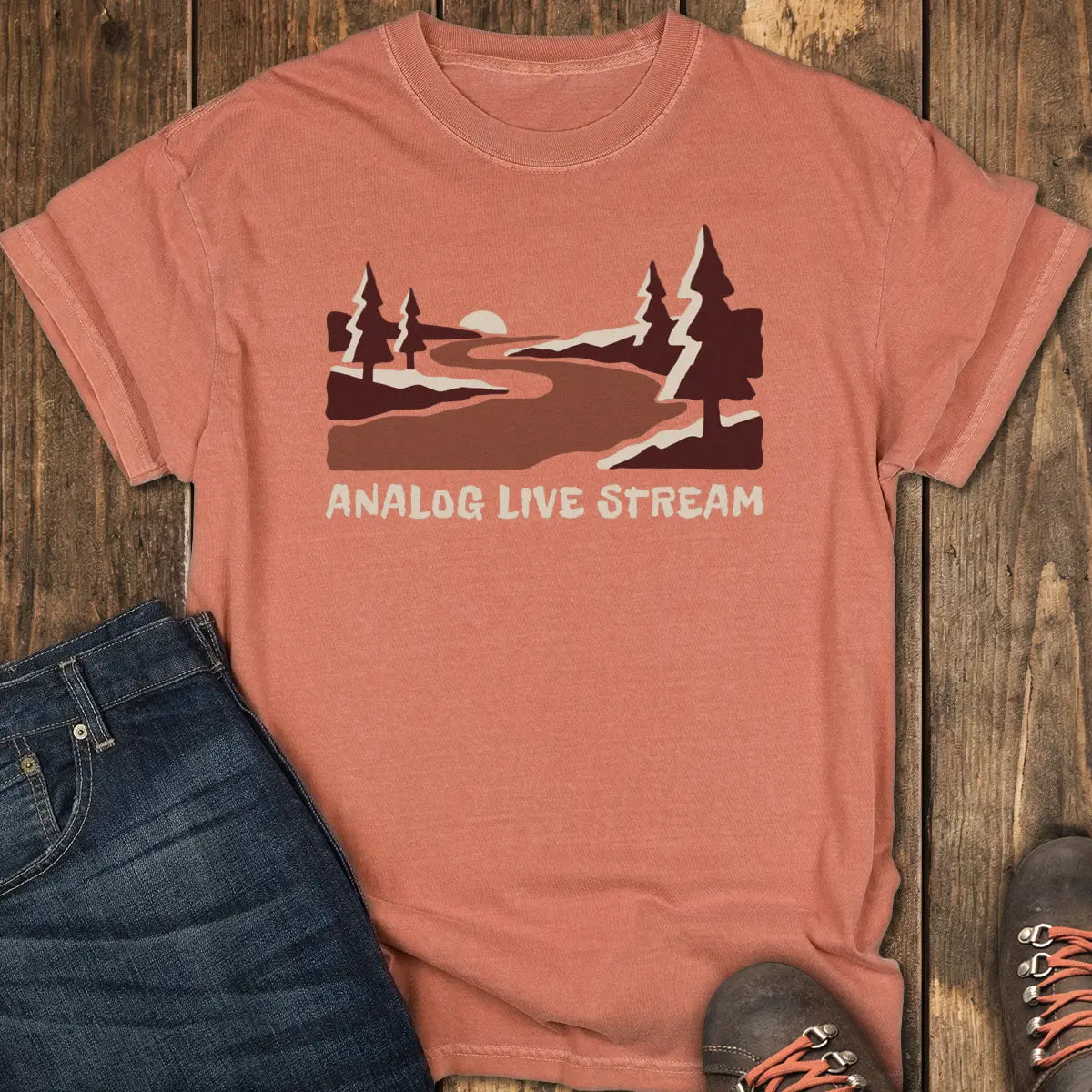 Analog Live Stream Tee - Yam