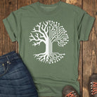 Analog Roots Tee - Moss