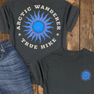 Arctic Wanderer — Back Print Tee - Black