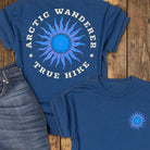 Arctic Wanderer — Back Print Tee - Navy