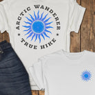 Arctic Wanderer — Back Print Tee - White