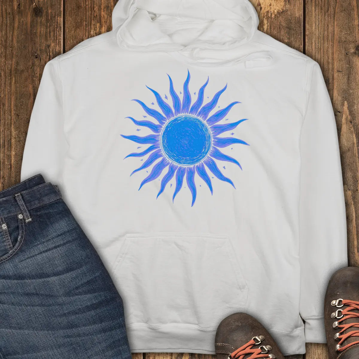 Arctic Wanderer Hoodie - White