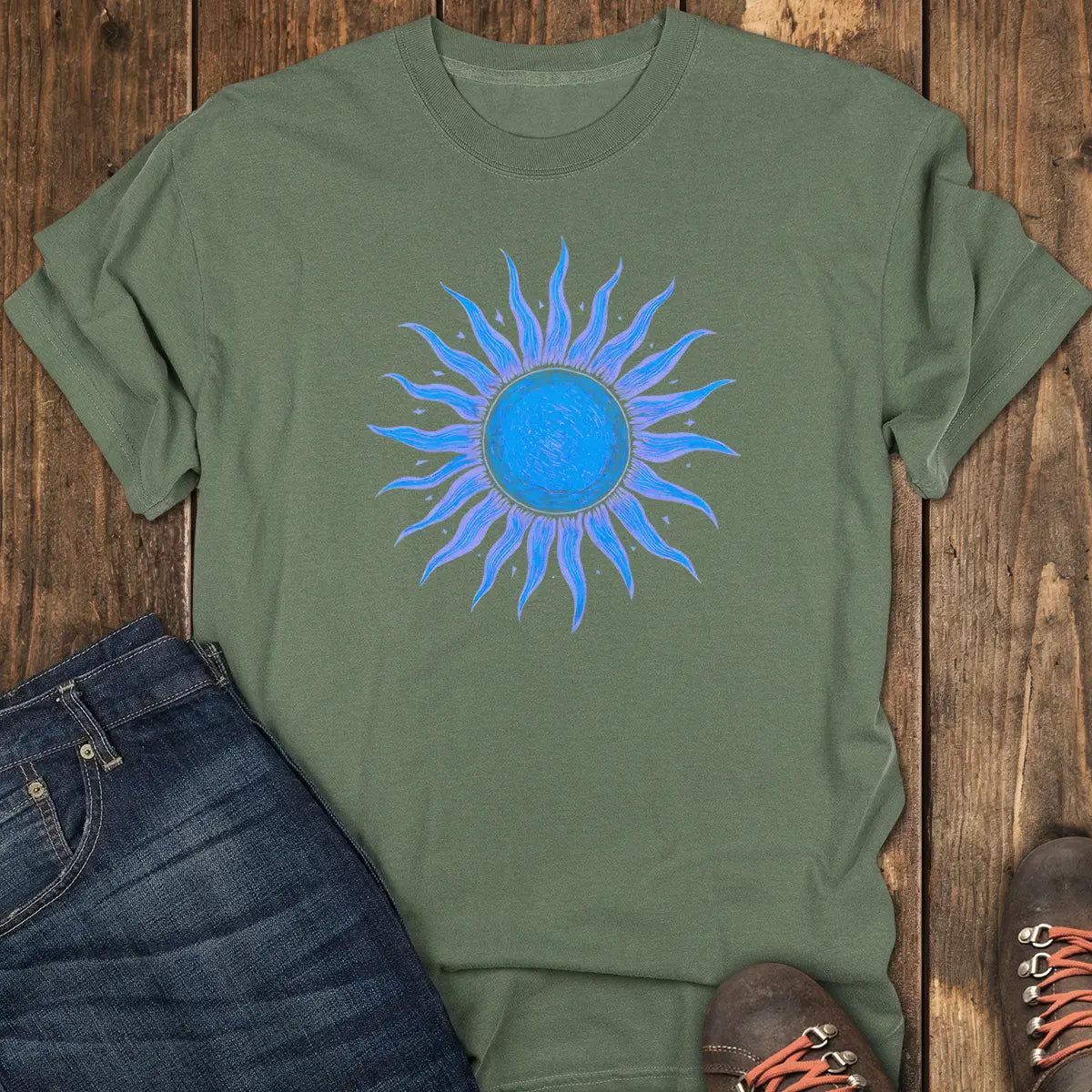 Arctic Wanderer Tee - Moss