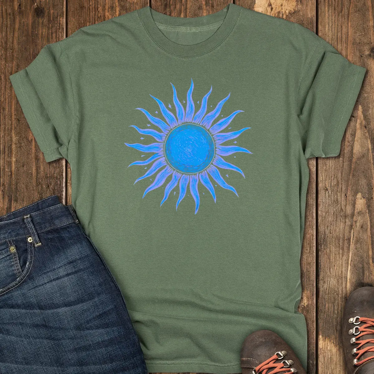 Arctic Wanderer Tee - Moss