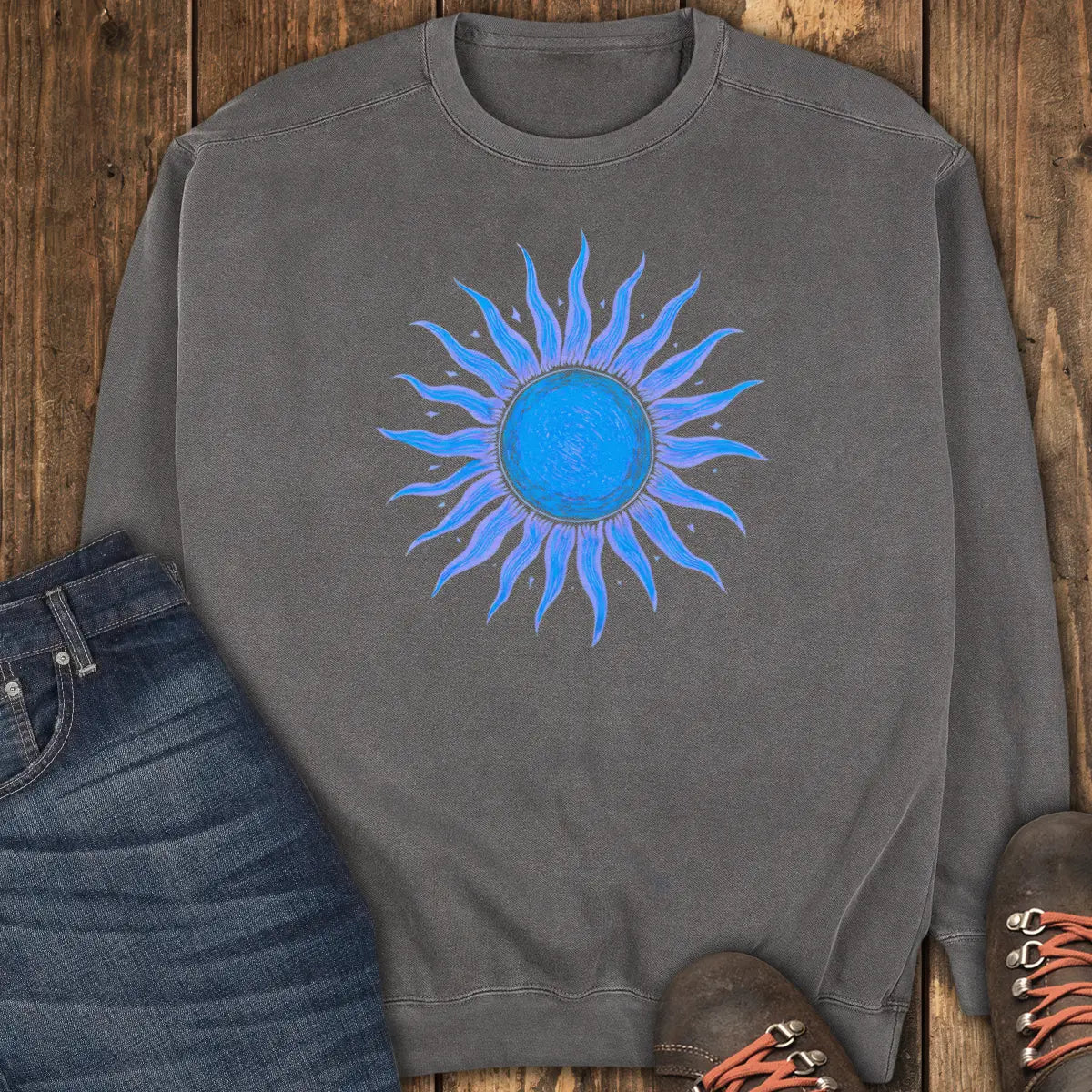 Arctic Wanderer Sweatshirt - Pepper