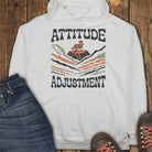 Attitude Adjustment Hoodie - White