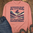 Attitude Adjustment Sweatshirt - Terracotta