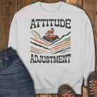 Attitude Adjustment Sweatshirt - White