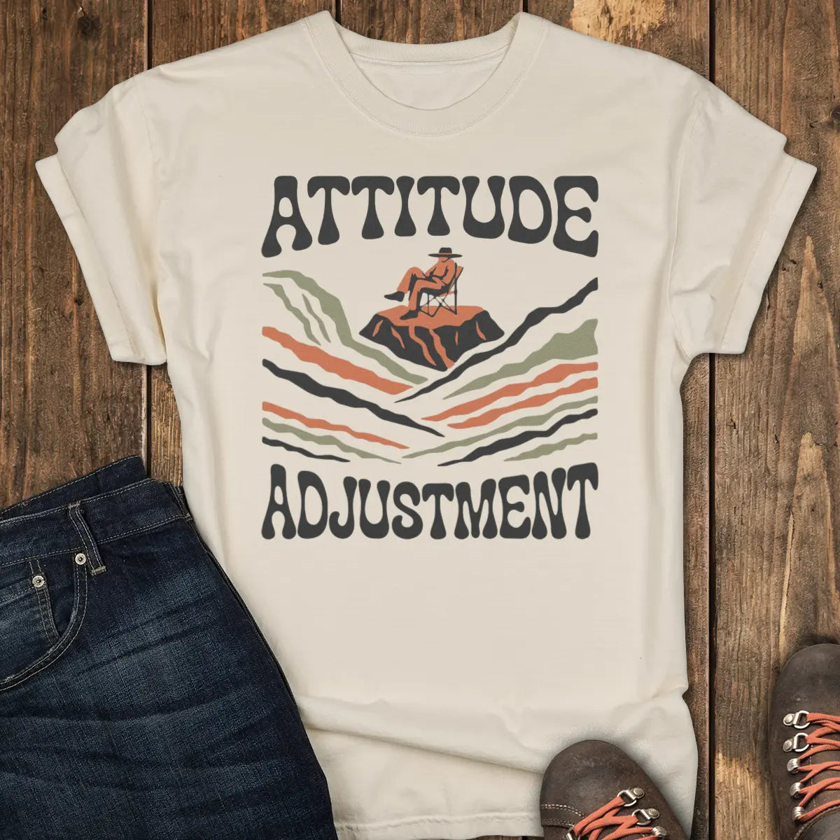 Attitude Adjustment Tee Tee - Ivory