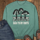 Back to My Roots Sweatshirt - Light Green