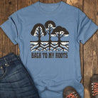 Back to My Roots Tee - Blue Jean
