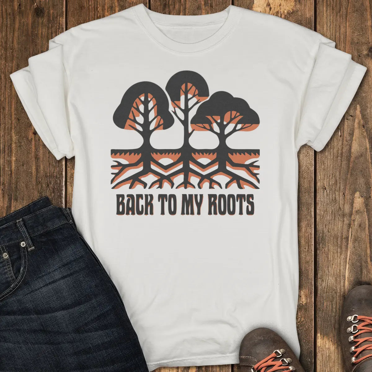 Back to My Roots Tee - White