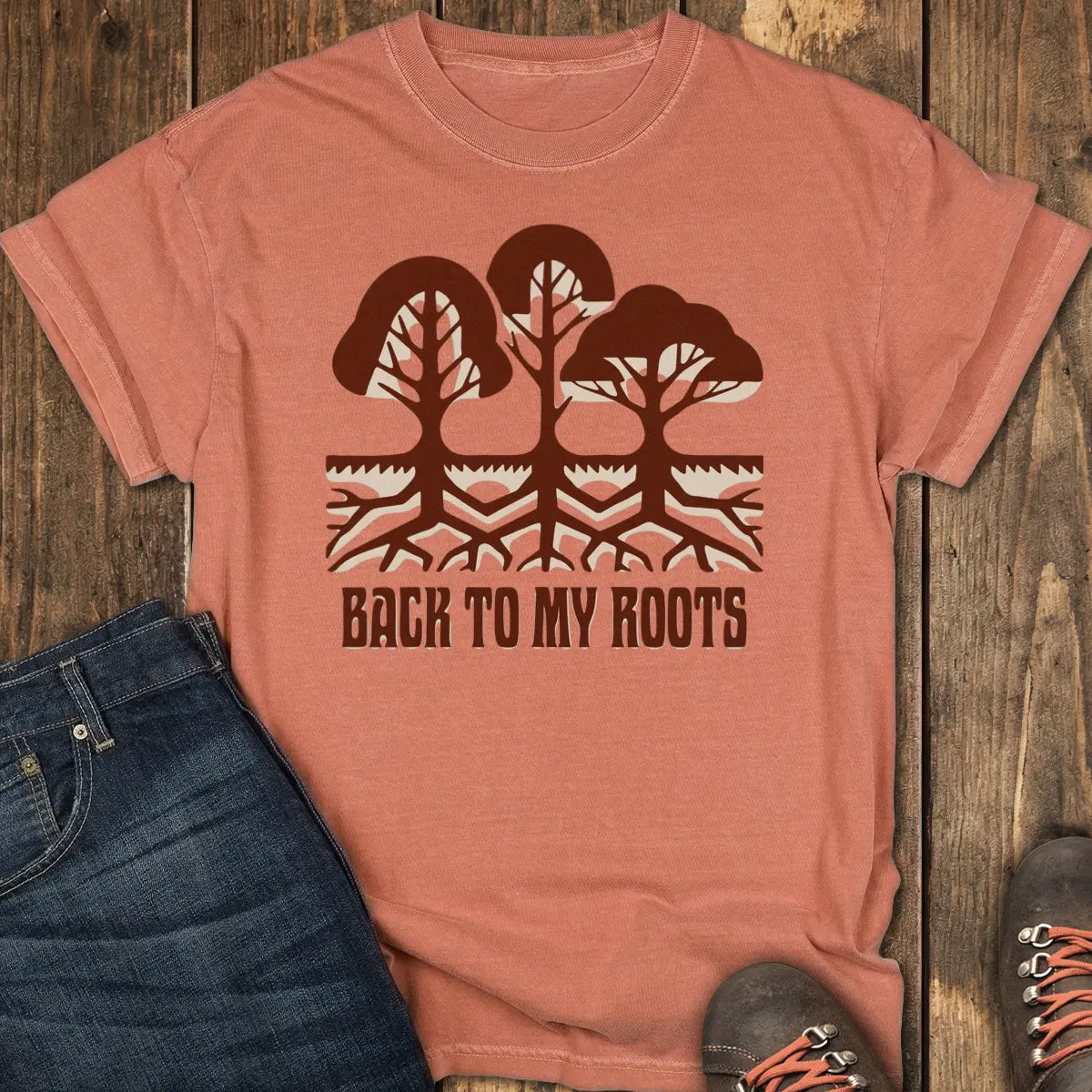 Back to My Roots Tee - Yam