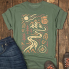 Backpacker Tee - Moss
