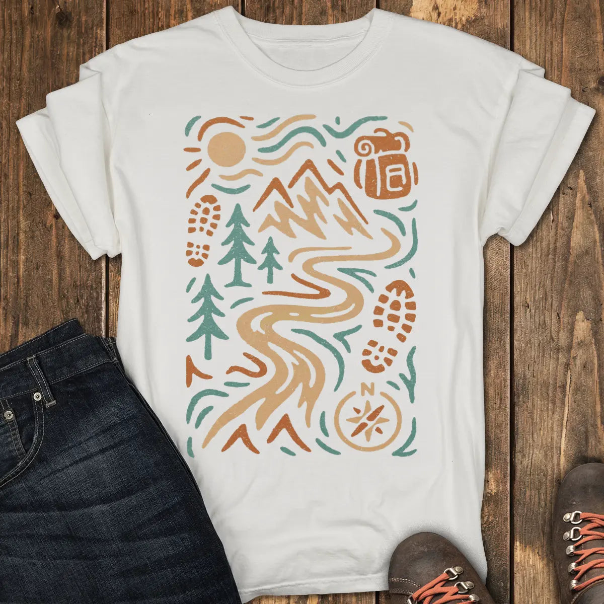 Backpacker Tee - White