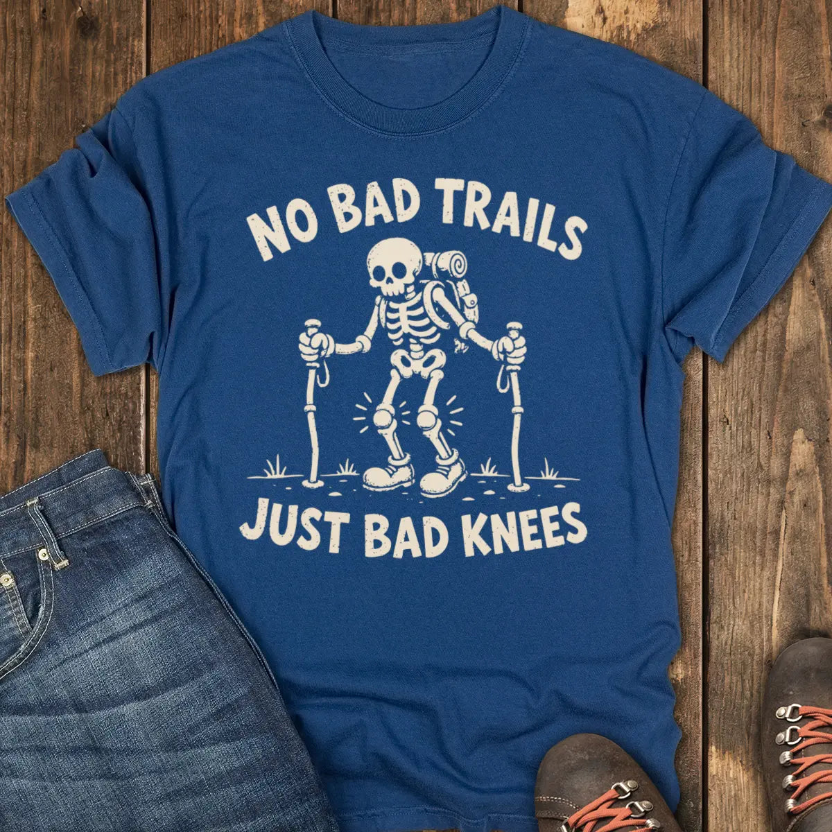 Bad Knees Club Tee - Navy