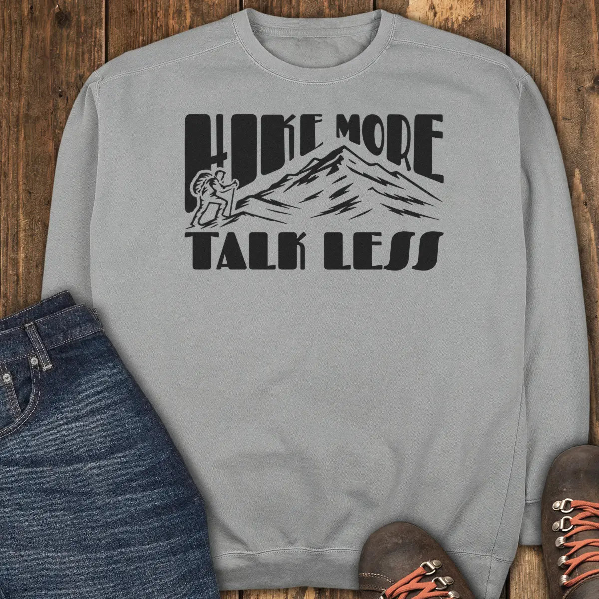 Be Quiet Sweatshirt - Grey