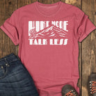Be Quiet Tee - Crimson