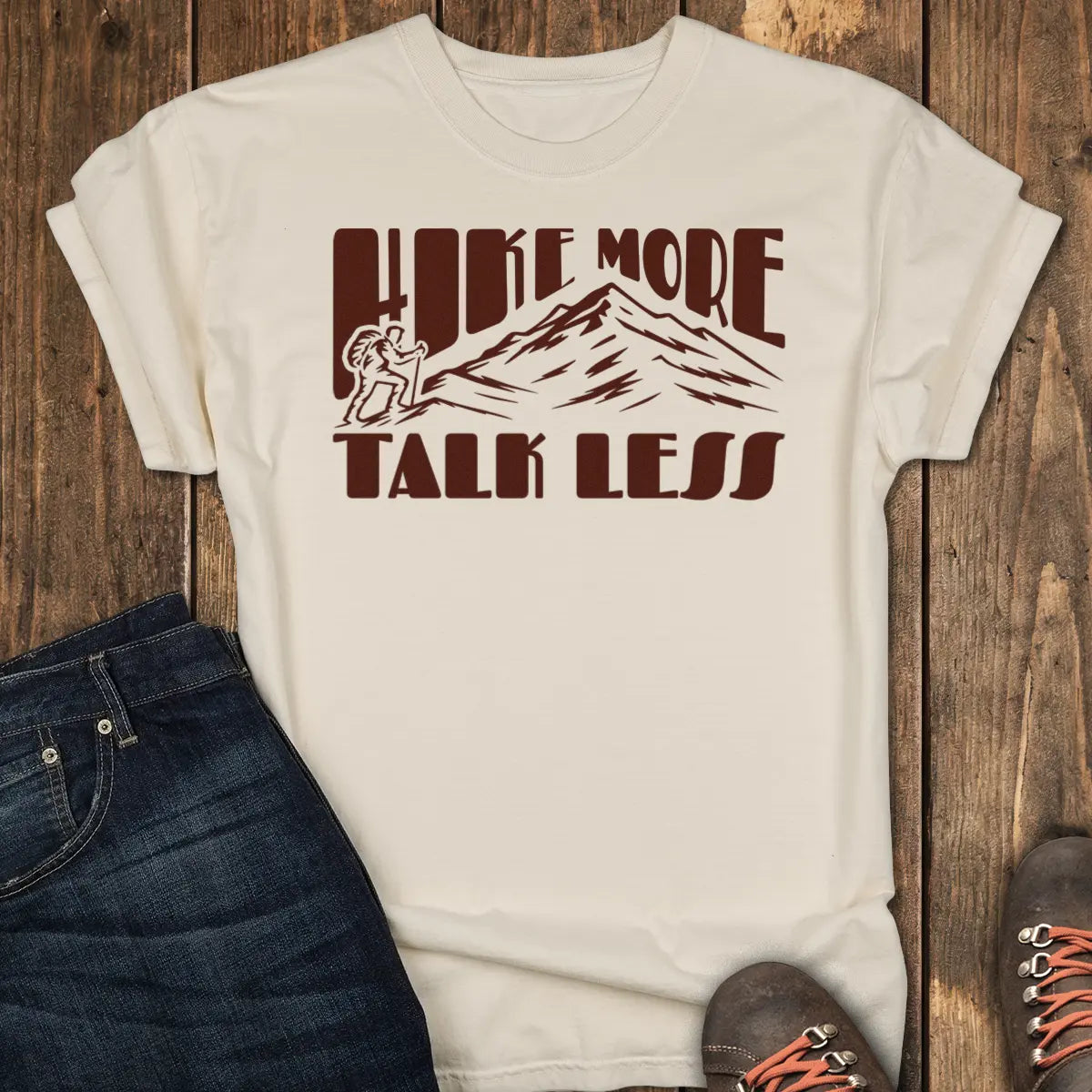 Be Quiet Tee - Ivory