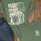 Bear Country Tee - Moss