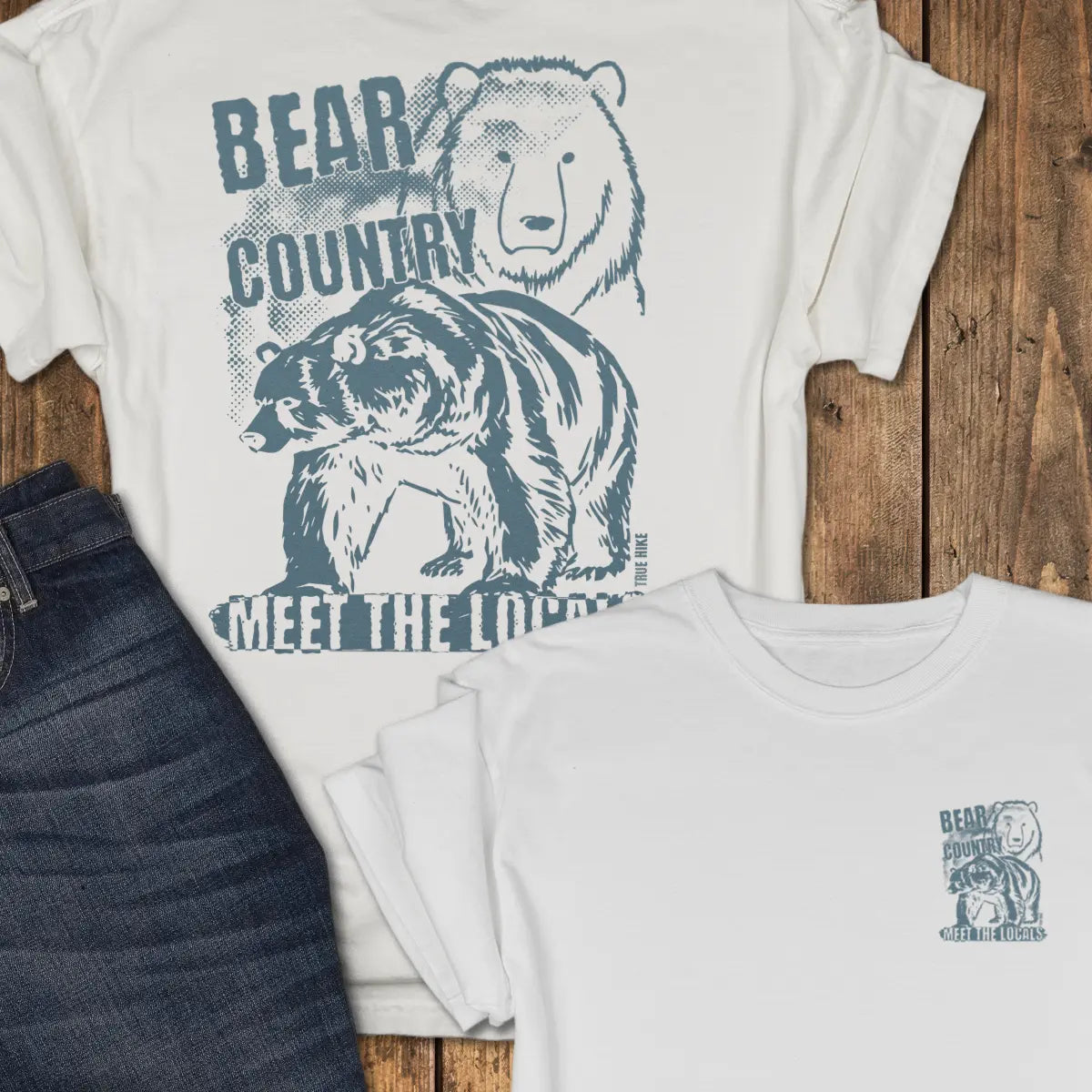 Bear Country Tee - White